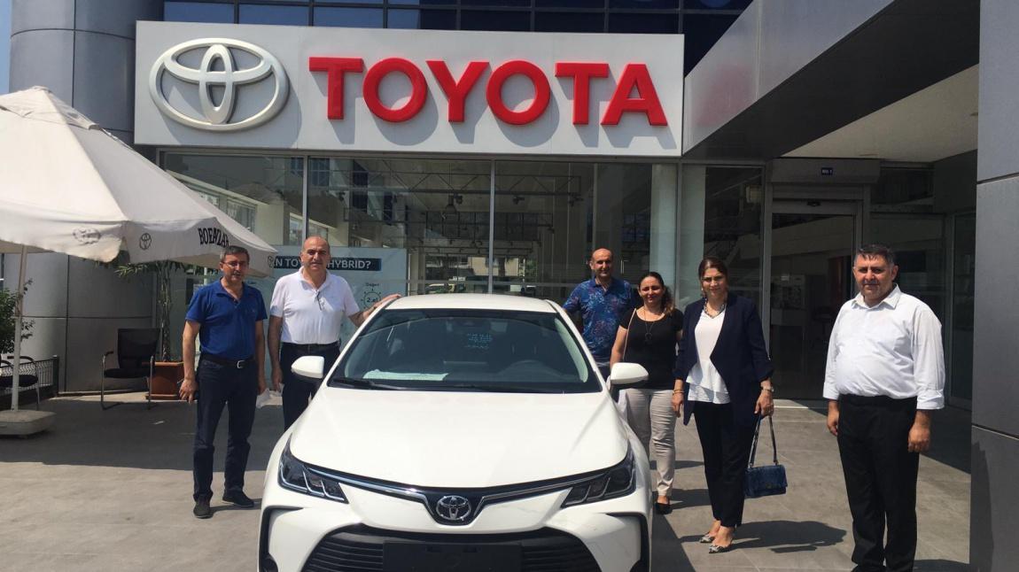 Toyota Otomotiv Sanayi Türkiye A.Ş. Okulumuz Motorlu Araçlar Teknolojisi Alanına Araç Hibesinde Bulundu.